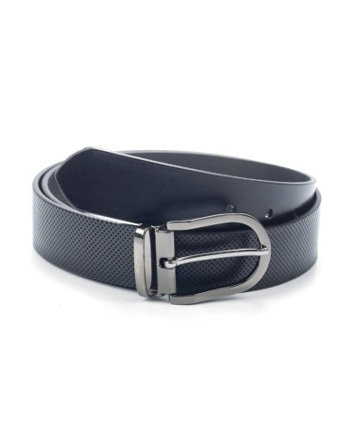 black leather belt B-VAPIME-NEGRO