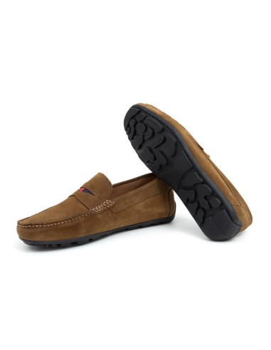 Mocassin suède marron SEDENA-MARRON