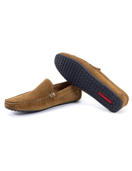 Mocassin suède cuir SEMILOR-CUERO