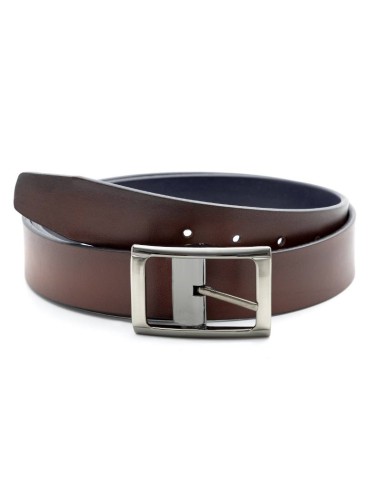 light brown leather belt B-VILLA-CUERO-MARINO