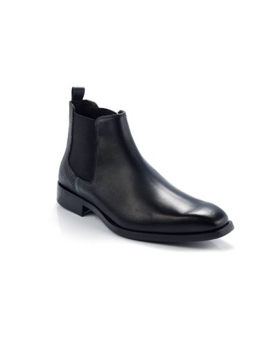 black leather chelsea boots CALIPOR-NEGRO