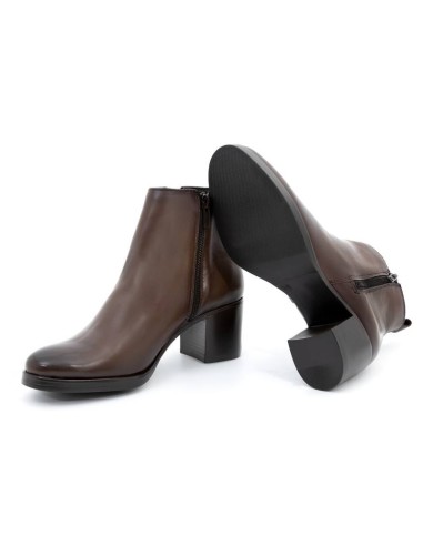 Light Brown leather women's boots