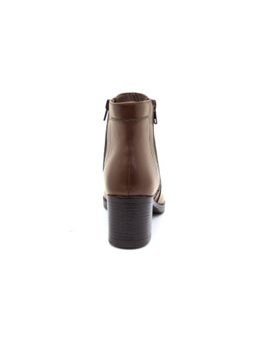 Light Brown leather women's boots