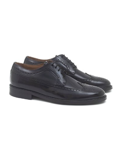 Derby en cuir noir ALSAMIL-NEGRO