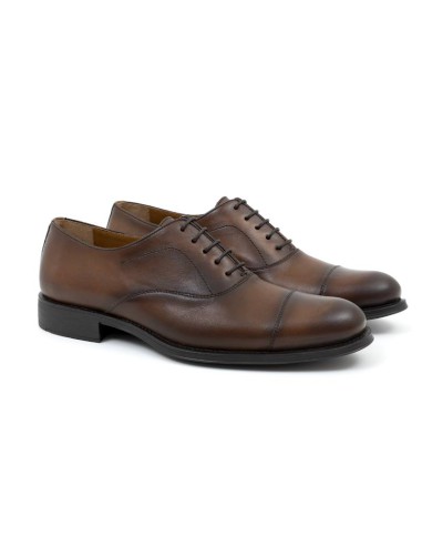 light brown leather oxford shoes COMPIME-CUERO