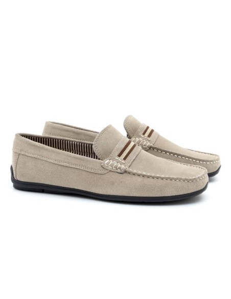 Mocassin suède beige SELUR-SAND