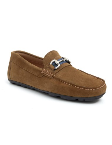 Light Brown suede moccasin