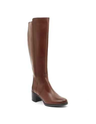 Light Brown leather Women's high boots