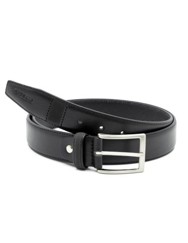 black suede belt B-SAMOR-NEGRO