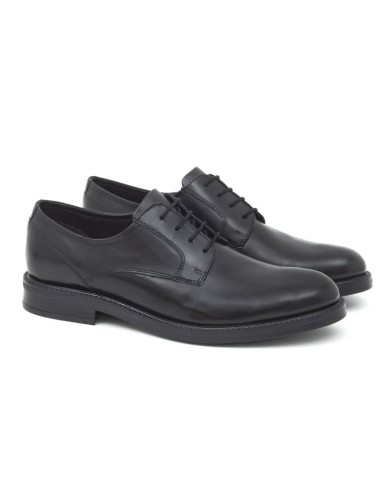 Derby en cuir noir CR-24610-NEGRO