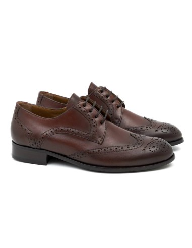 light brown leather oxford shoes W-CRENS-CUERO