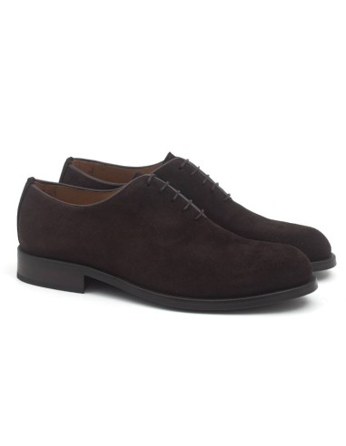 Oxford suède marron CR-22230-MARRON