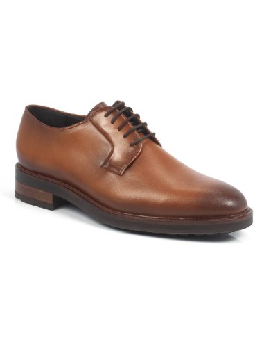 light brown leather derby shoes BANAPOR-CUERO