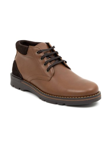 brown leather boots NUTRIEN-BROWN