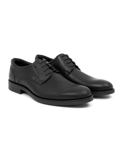 black leather derby shoes BETANOR-NEGRO