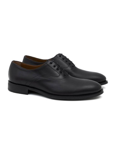 black leather derby shoes NALENTI-NEGRO