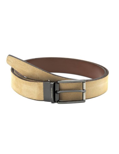 brown suede belt B-SUPIR-BEIGE