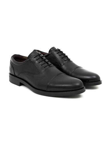 black leather oxford shoes BAMIRO-NEGRO