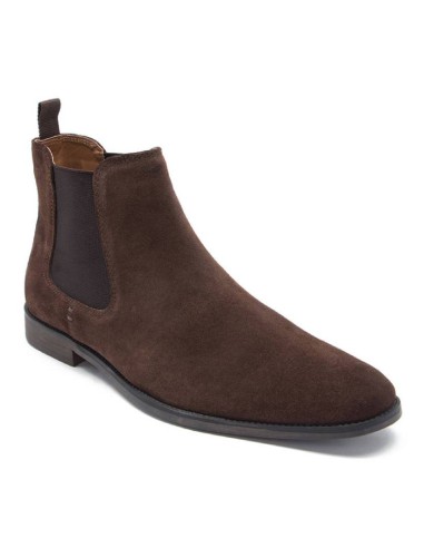 bottines chelsea en cuir marron TASOR-BROWN