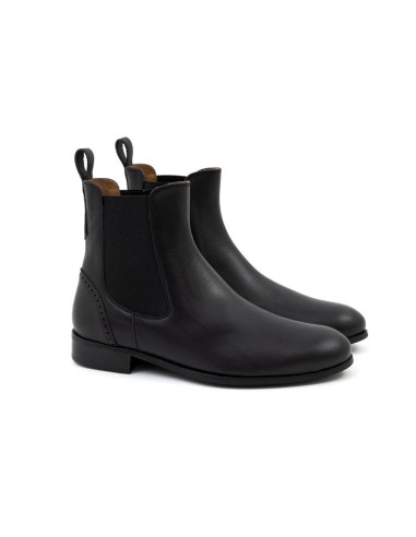 bottes femme de peau le noir W-THELMA-BLACK