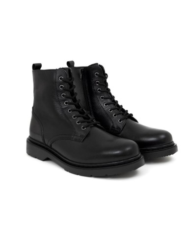 black leather boots CANTOMAN-NEGRO