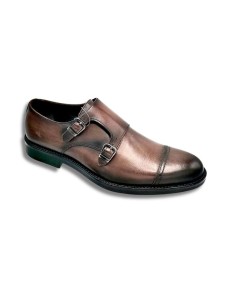 chaussure avec boucle de peau cuir VISAMOR-CUERO 2