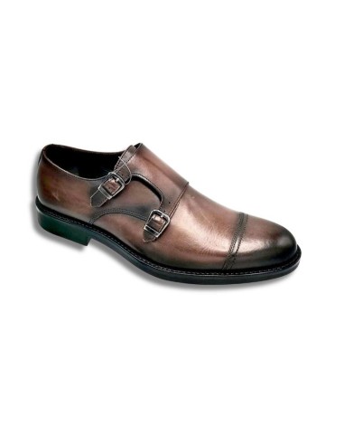 Light Brown leather monkstrap