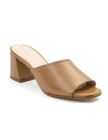 Zapato de Vestir de ante liso color cuero