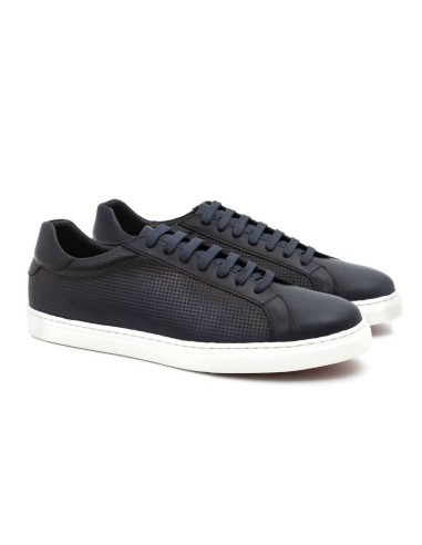 Des sports en cuir bleu CIREM-NAVY