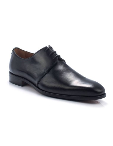 black leather oxford shoes BALMAN-NEGRO