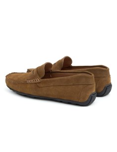Mocassin suède marron SORAMAN-MARRON 2