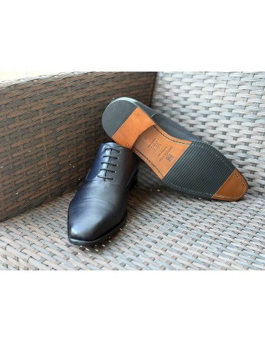 Oxford de peau bleu VANUX-MARINO