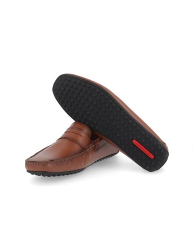 Mocassin de peau cuir PASCAL-CUERO