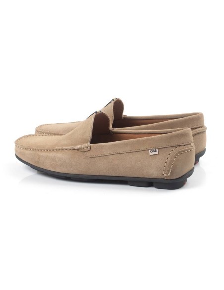 Mocassin suède beige SAFAT-CORDA