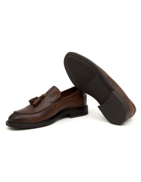 Mocassin de peau cuir KUROR-CUERO