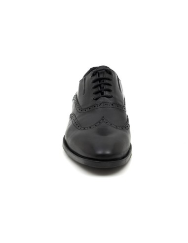 Black leather Oxford