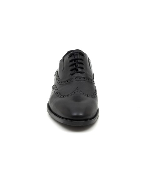 Black leather Oxford