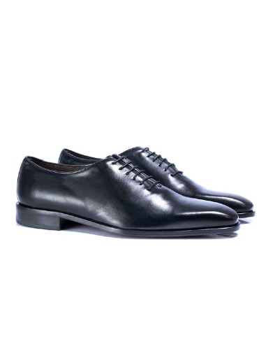 black leather oxford shoes CR-24230-NEGRO