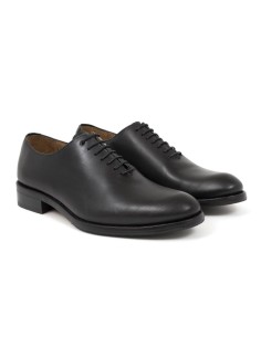 Black leather Oxford