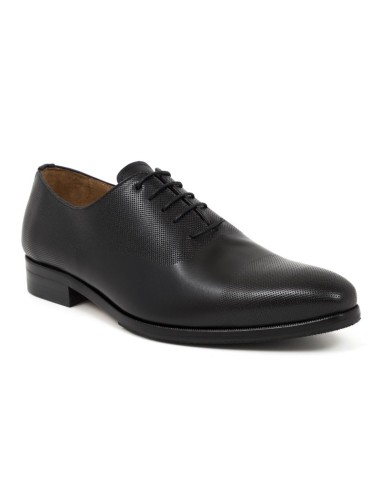 Oxford de piel liso color negro