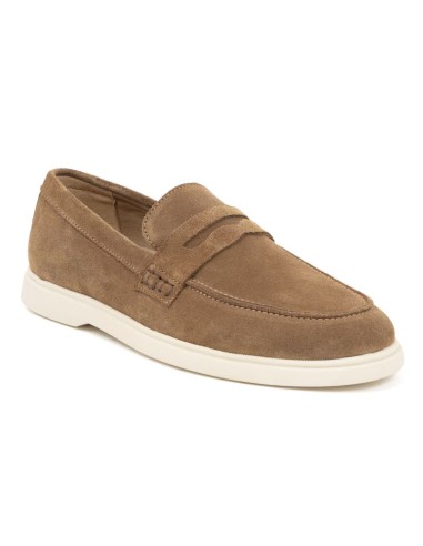 Light Brown suede moccasin