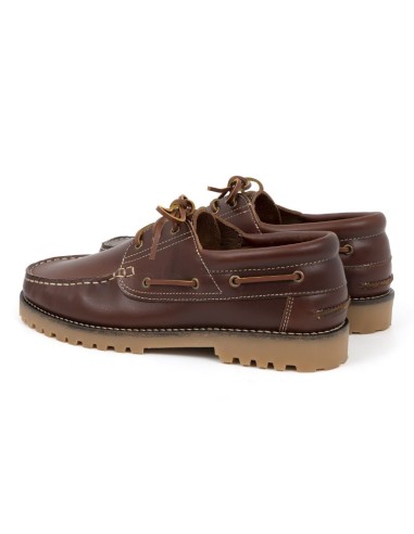Light Brown leather boat shoe
