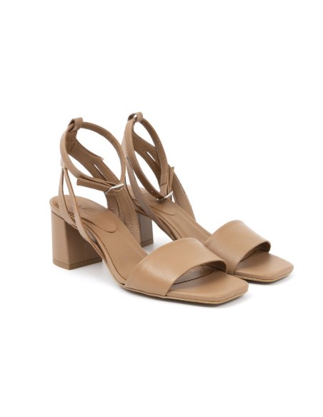 chaussures habillées femme de peau beige W-MARTE-SAND