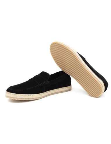 espadrilles suède le noir SALILMEN-BLACK