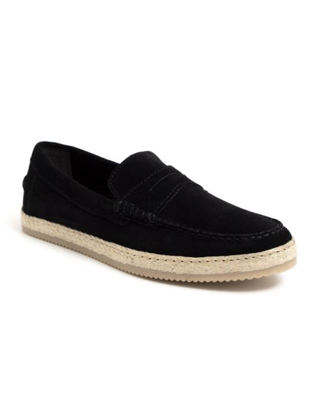 espadrilles suède le noir SALILMEN-BLACK