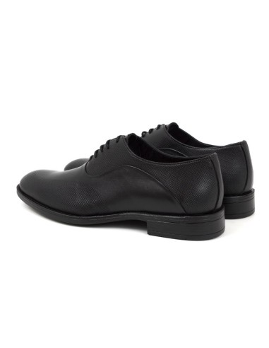 Black leather Oxford
