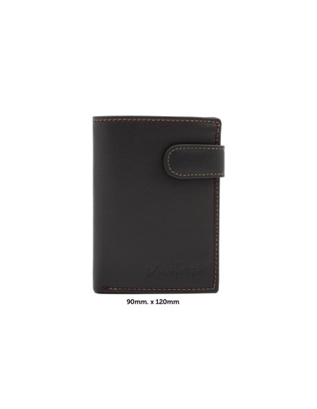 Brown leather wallet