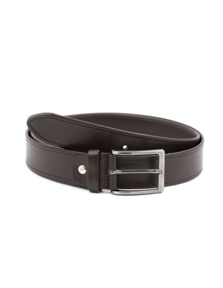 Ceinture de peau marron B-COMIL-BROWN