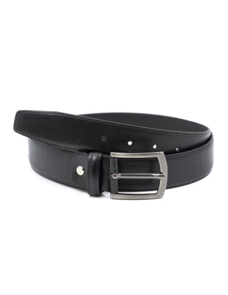 Ceinture de peau le noir B-CONWAY-BLACK