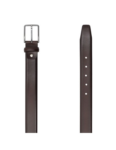 Ceinture de peau marron B-CORVIR-BROWN